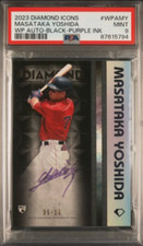2025 Topps Diamond Icons Masataka Yoshida /10 Purple Auto PSA 9 LOW POP RED SOX