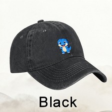 Cute Blue Dinosaur Baseball Cap Cartoon Dad Hat Adjustable