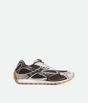 Bottega Veneta Orbit, Sneaker, EU Größe 37, Fondant/Silber