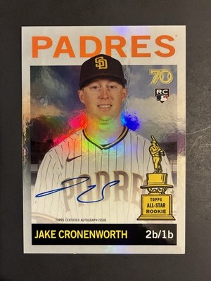 2021 Topps All-Star Rookie Cup Autograph Jake Cronenworth #ACA-JC Rookie RC Auto