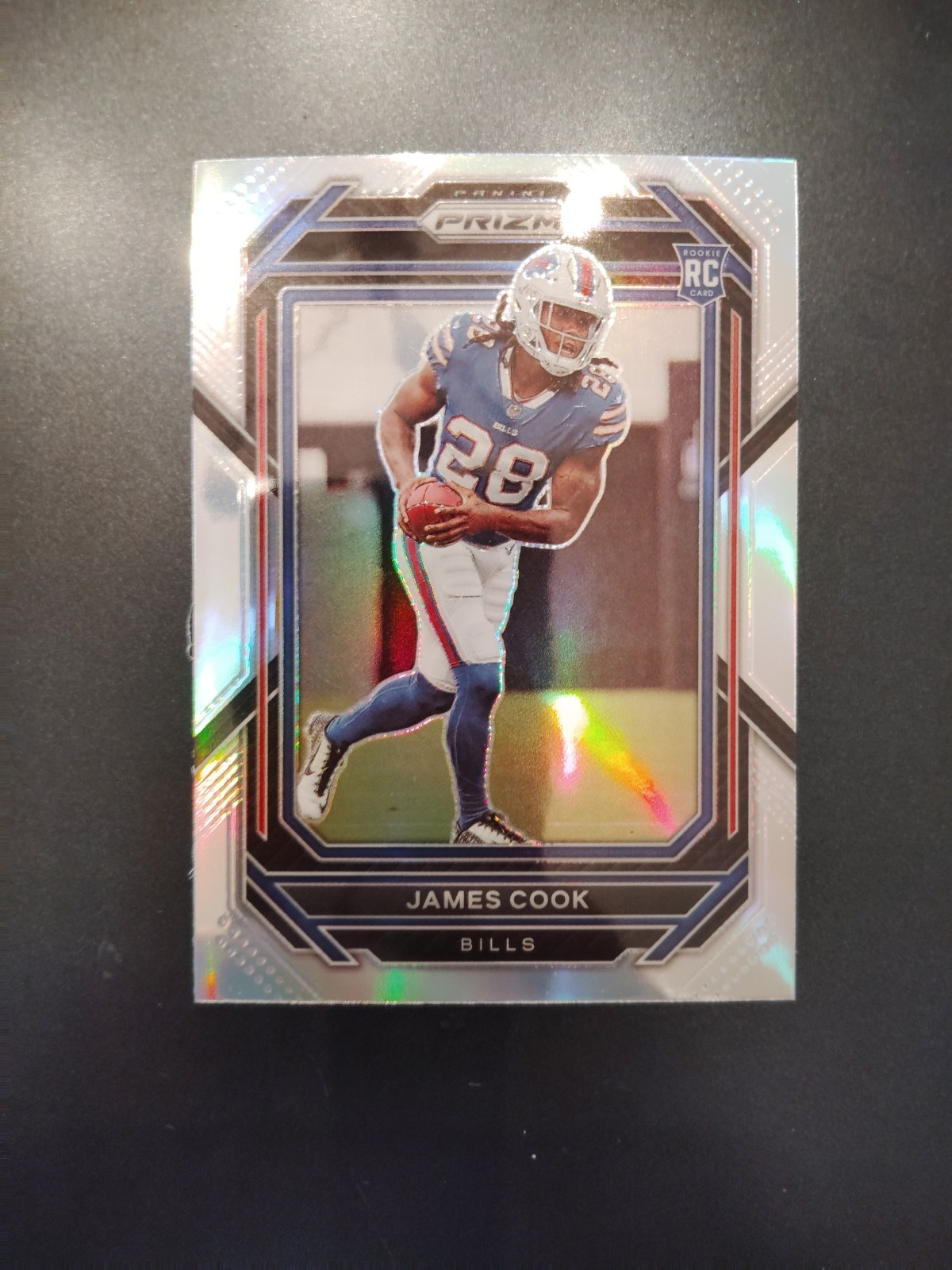 2022 Panini Prizm - Rookies James Cook #319 Silver Prizm (RC)