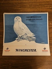 1981 Winchester  Game Calendar      