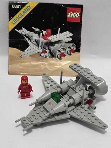 Lego 6861 X1 Patrol Craft 100% Complete W/Instructions & Correct Hollow Torso