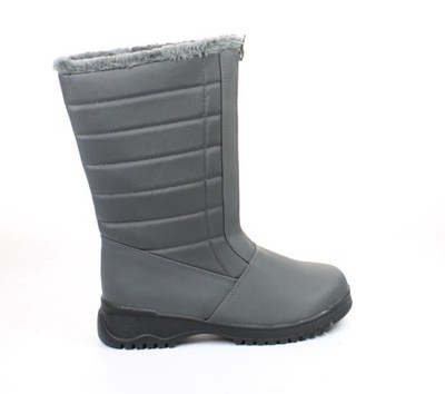 Tundra Womens Christy Gray Snow Boots Size 10