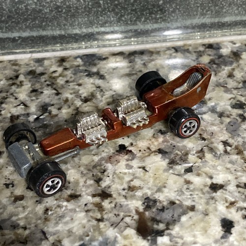 Johnny Lightning Custom Dragster 1969 Copper - Made In United States - Picture 2 of 7