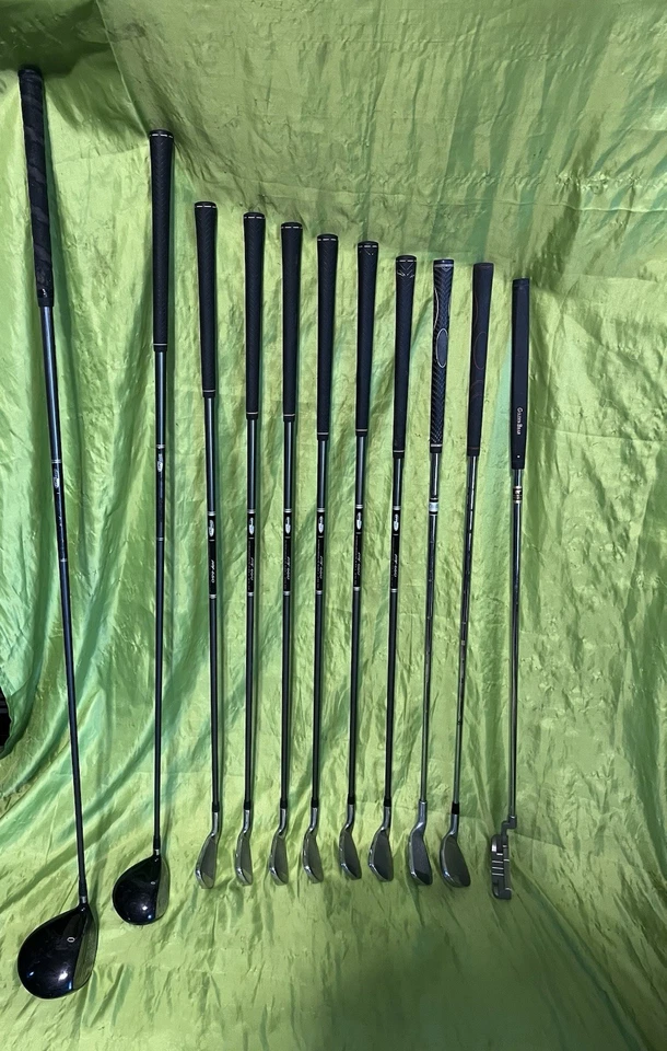 Golf Club Set Affinity Pro Series 427 Dr 5FW 4I-9I Dunlop PW SW Bear Putter RH - Image 3 of 4