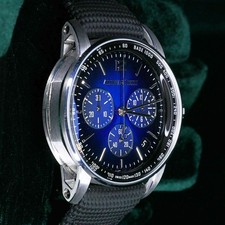 Audemars Piguet Code 11.59 Chronograph Smoked Blue Strap MINT FULL SET 26393BC 7