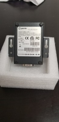 Perle IOLAN SDS1 serial to ethernet converter with DB-9 connector