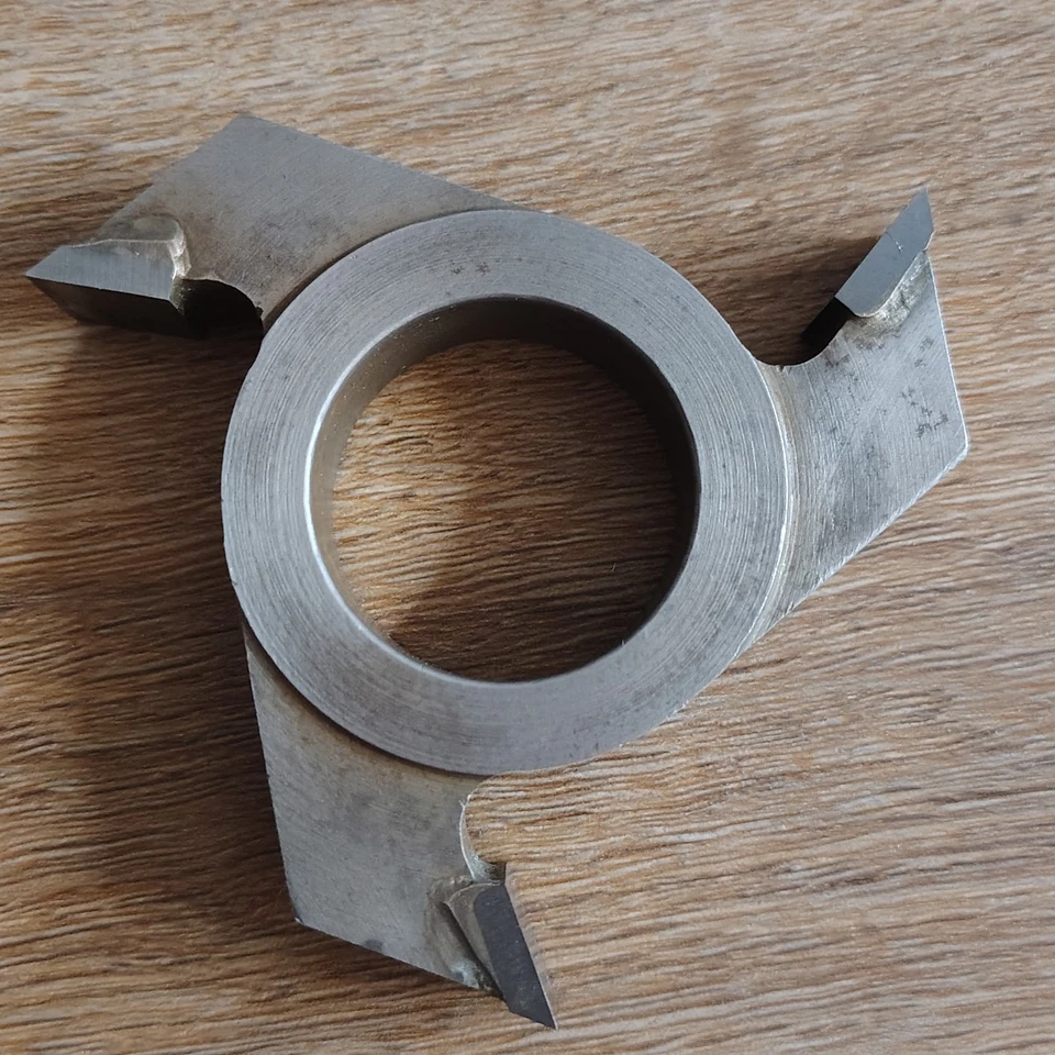 Shaper 3-Wing Cutter Molder 3/4 Height, 3/4 Radius, 3" Dia, 1-1/4 Bore - Image 3 of 4