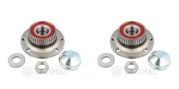 Optimal 2X Radnabe Radlagersatz Hinten FüR Fiat Barchetta Punto Lancia Y 146