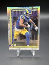 2025 Topps Chrome Football - Puka Nacua Refractor Los Angeles Rams #166