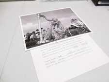 Foto show televisivo 1973 GIORNO della scoperta religioso cristiano Dotti Antonio arpa