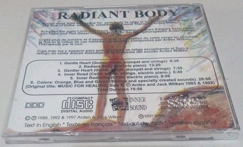 ARDEN WILKEN Radiant Body CD 1997 Haya Guitar Trumpet Strings Cello Piano RARE - Imagen 2 de 5