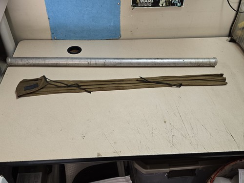 1920s Vintage Winchester (Barney & Berry) 7251 Bamboo Rod w/Sock & Tube 9 Ft - Picture 20 of 22