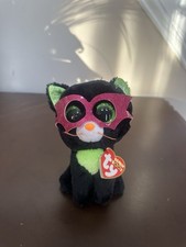 Ty Beanie Boos Jinxy the Cat 6-inch 2014 Halloween With Tags