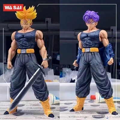 Anime Dragon Ball Trunks Figure Super Saiyan Future Trunks PVC Action GK Statue
