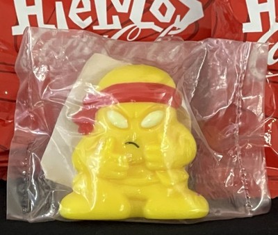 Coca-Cola Crazy Bones Macro Alien Painted Loose Figure EXTREMELY RARE