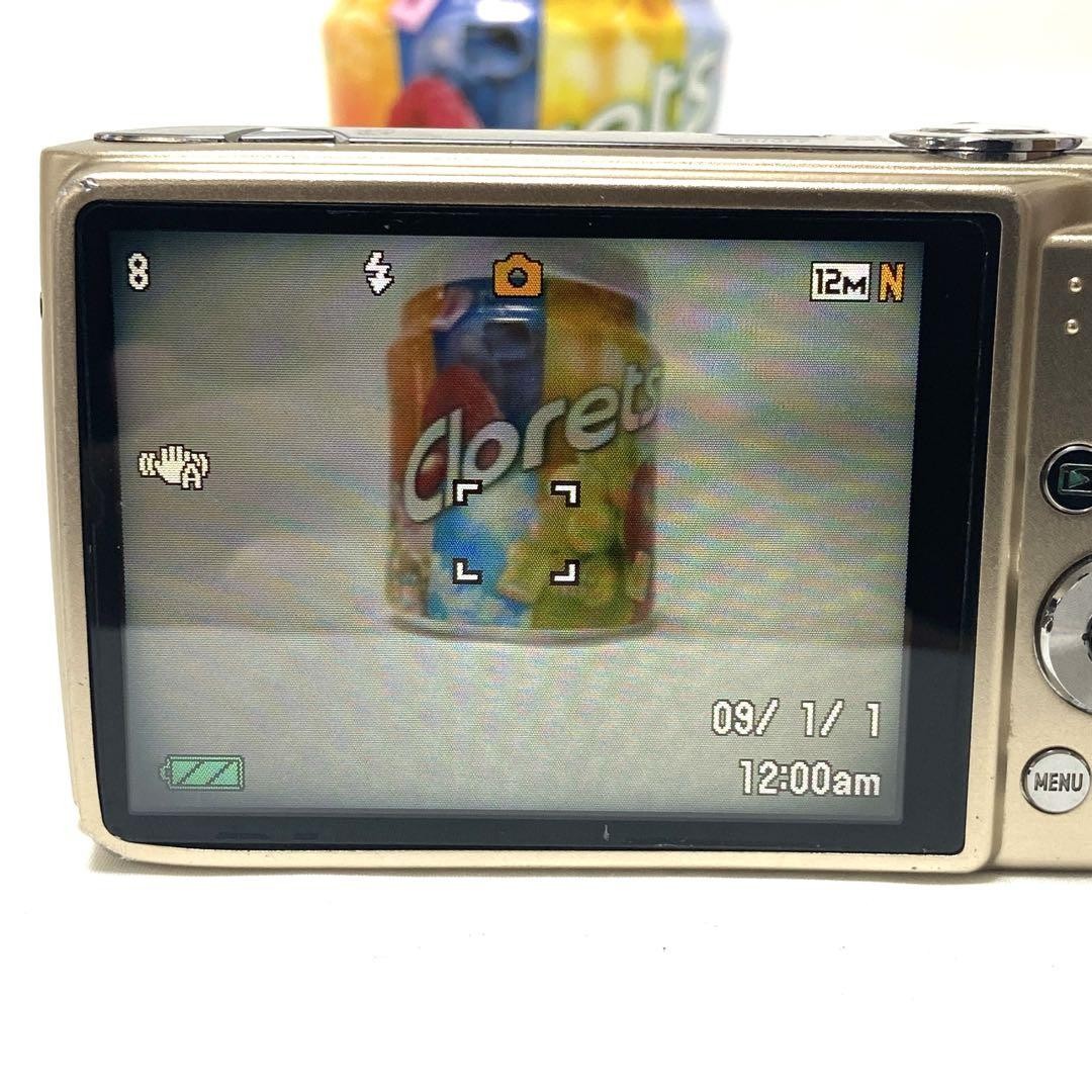 Librae。美品！CASIO EXILIM EX-Z400 ゴールド CASIO EXILIM EX-Z400 Gold 12.1 MP Digital Camera English