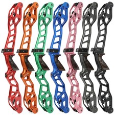 Aluminum Alloy Bow Riser CNC ILF Takedown Recurve Bow Handle 23"/25" RH Hunting