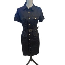 ⭐️ Women’s Calvin Klein Black Knee Length Dress. Size 10