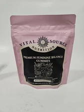 Vital Source Nutrition Premium Feminine Balance Gummies 60 Ct  Probiotic