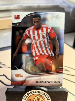 2022-23 Topps Chrome Bundesliga Jamie Leweling #13 1.FC Union Berlin