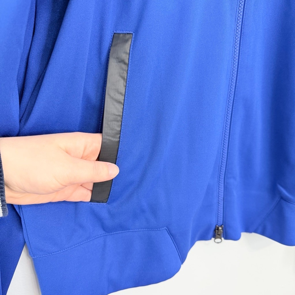 Saucony Performance Jacket Men's Size Medium Blue Black Full Zip Activewear thumbnail 7