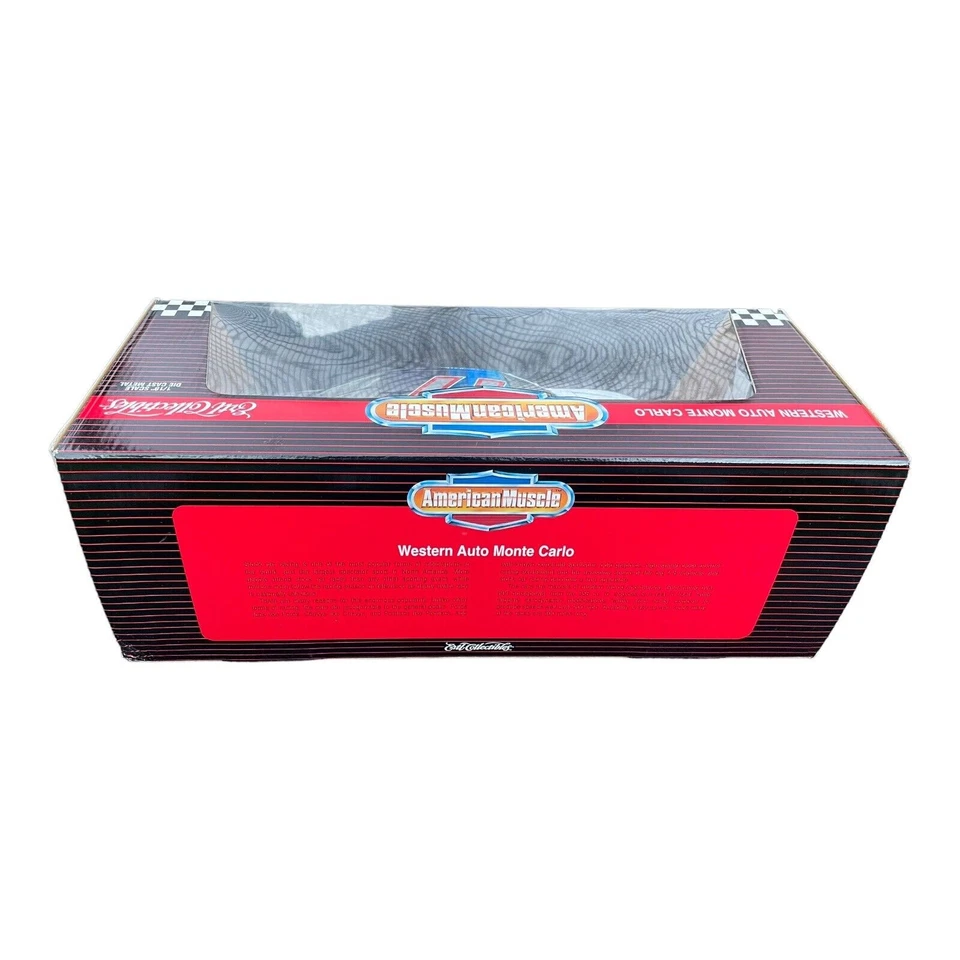 Darrell Waltrip Western Auto Ertl American Muscle 1/18 NASCAR Monte Carlo Foto 3 de 4