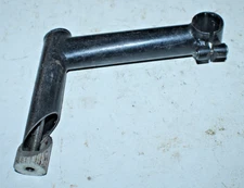 Vintage MTB 22.2mm Quill Stem 25.4mm 140mm 11º Rise Black Steel Fast USA Shipper