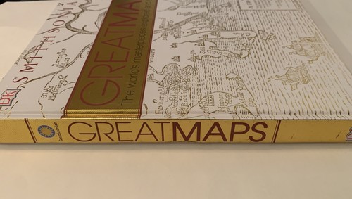Great Maps by Jerry Brotton-Smithsonian DK Hardcover Pre-Owned VG Excellent - Foto 3 di 17
