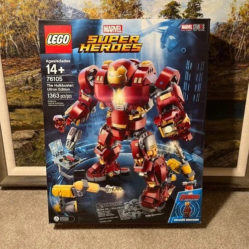 LEGO MARVEL 76105: THE HULKBUSTER: ULTRON EDITION NEW IN BOX UNOPENED