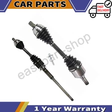 Front Pair CV Axle Shaft Assembly for Volvo S40 T5 AWD Manual Trans 2.5L 2006-07