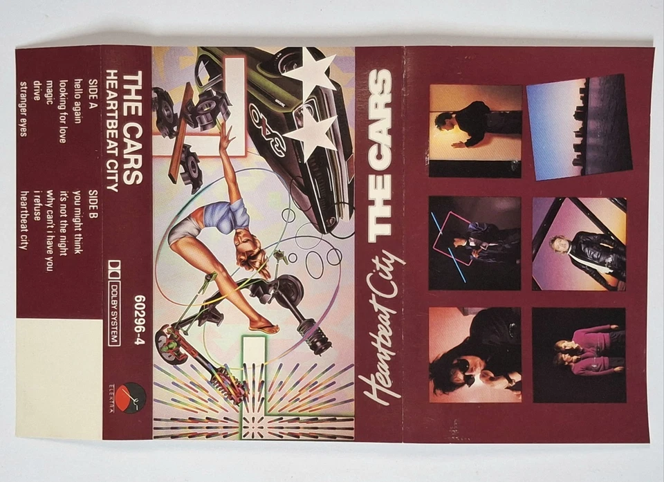 The Cars Heartbeat City Cassette Tape - Image 3 of 4