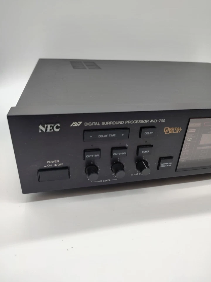 Procesador envolvente digital NEC AV de colección AVD 700E Japón ¡Excelente estado! Foto 4 de 4