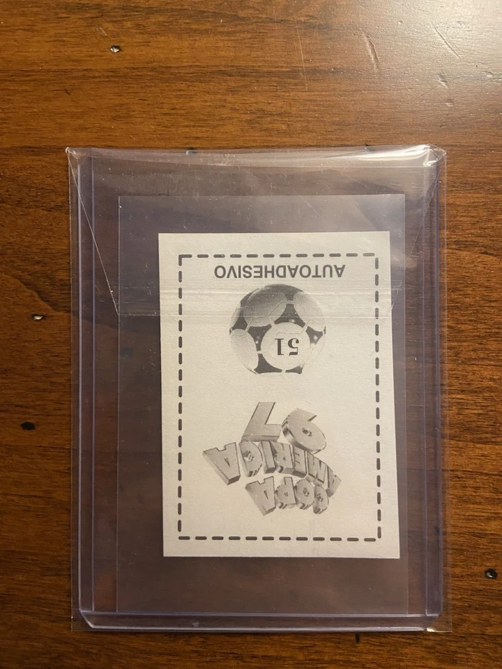 Panini Navarrete Ronaldo Luis Nazario Copa America 1997 Rarissima - Immagine 2 di 2