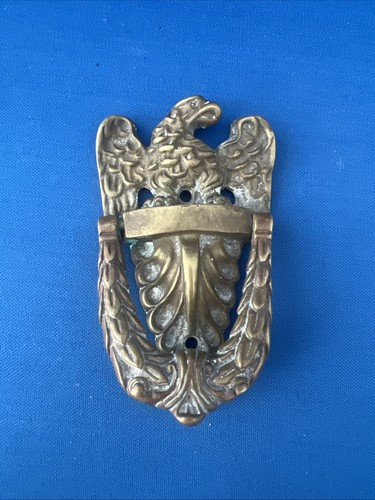 Vintage Brass Eagle Door Knocker Small