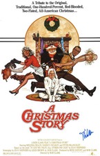 Tom Wallace Autographed A Christmas Story 11 x 17 Poster