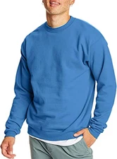 Hanes Men'S Ecosmart Fleece, Pullover Crewneck Sweatshirt LARGE