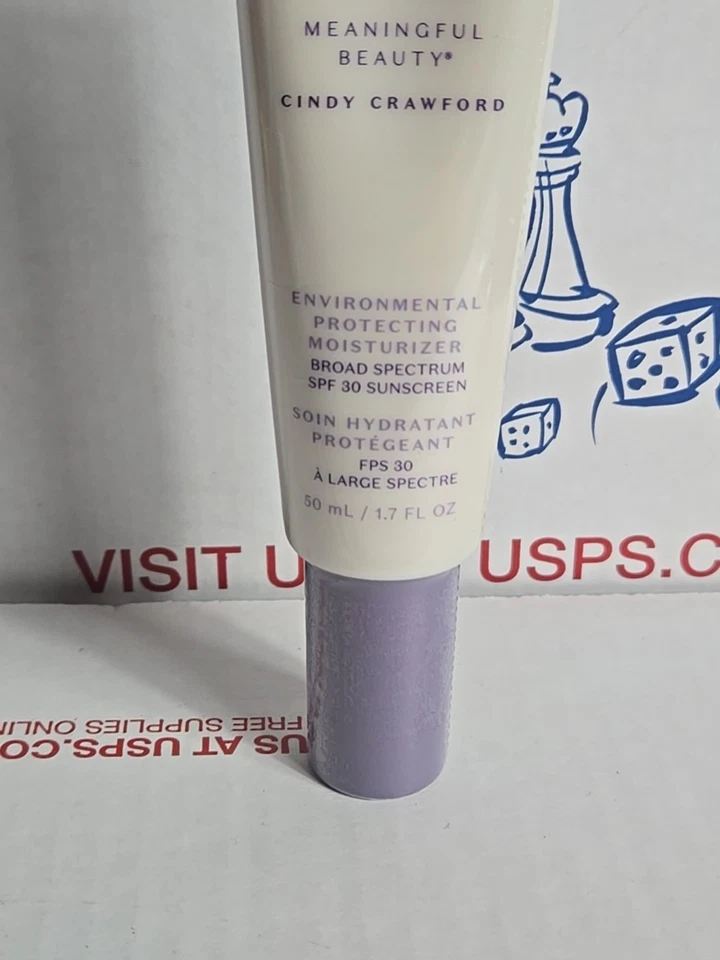 Crema hidratante protectora ambiental Meaningful Beauty 1,7 oz FPS 30, LEER Foto 3 de 4