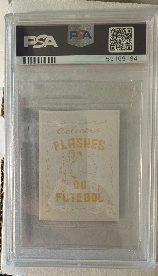 PELE 1963 Sadira Colecoes Flashes Do Futebol #243 PSA 6 POP 1 NENHUM Superior - Imagem 2 de 4
