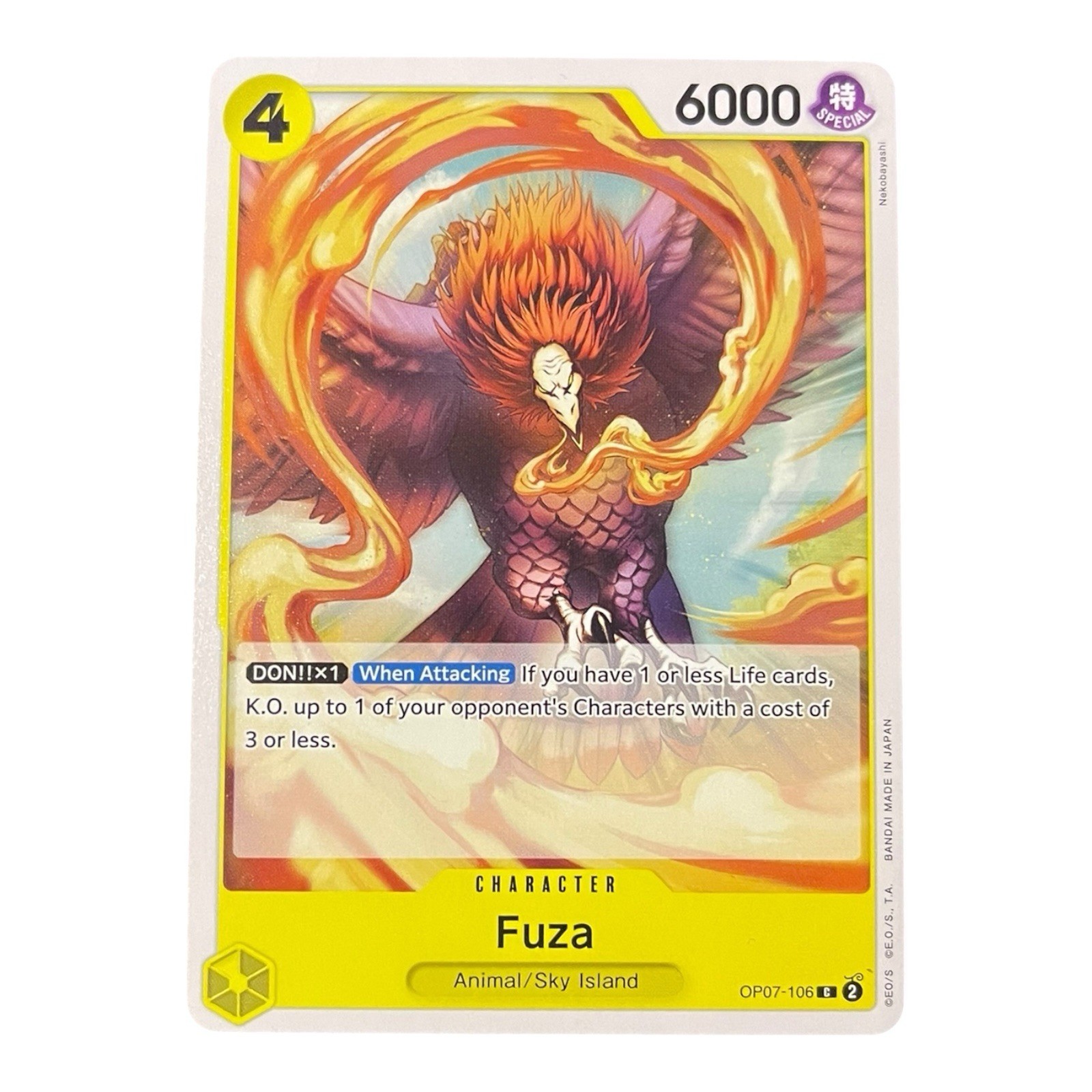 Fuza C 500 Years in the Future OP07-106 One Piece TCG