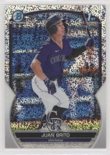 2023 Bowman Chrome Prospects Speckle Refractor /299 Juan Brito #BCP-77 0fz3