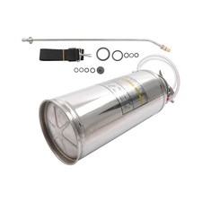 2 Gallon 8L Stainless Steel Sprayer With 3FT Reinforced Hose Adjustable Nozzles