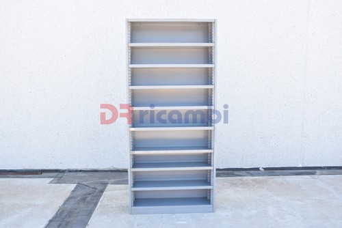 Estantería Con Estantes Estructura Metálica Con 8 Estantes A Alturas Regulables