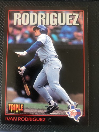 Ivan Rodriguez #16 1993 Donruss Triple Play card