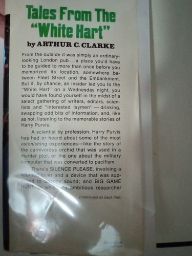 Tales From The "White Hart" by Arthur C. Clark - 1957 BCE Del Rey Hardcover - Picture 5 of 8