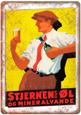 1932 Vintage Liquor Poster Retro Look Reproduction Metal Sign E598