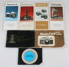 MINOLTA LITERATURE SET OF 7