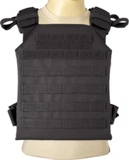Red Rock Outdoor Gear MOLLE Plate Carrier - Black 522BLK