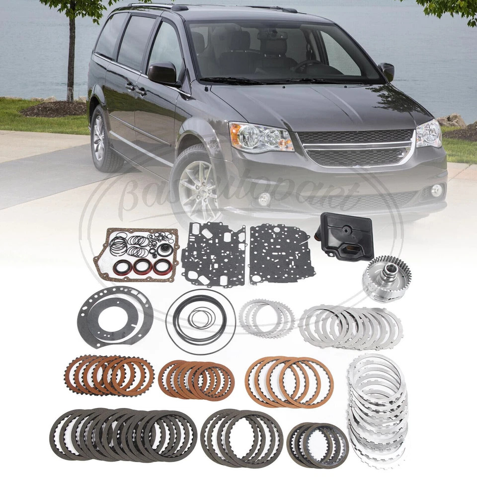 Kit de reconstrucción maestro de transmisión automática 62TE sello para VW Chrysler 200 Dodge Journey Foto 4 de 4